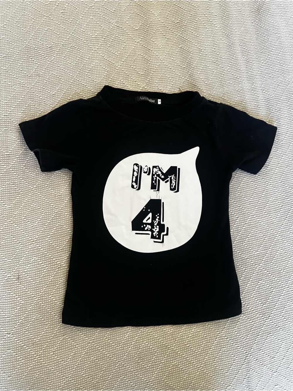 4 year old birthday t-shirt